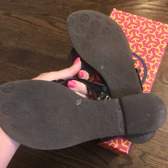 Tory Burch sandals black size 11 - Picture 4 of 7